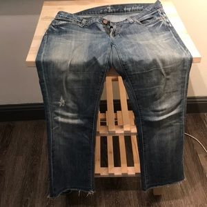 7 for all mankind long bootcut jeans